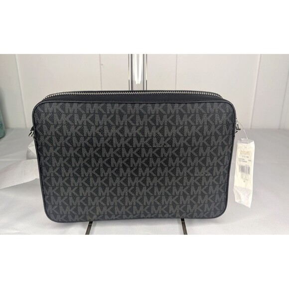 Michael Kors Jet Set Leather Crossbody Bag - Black, Brand New - Picture 2 of 6